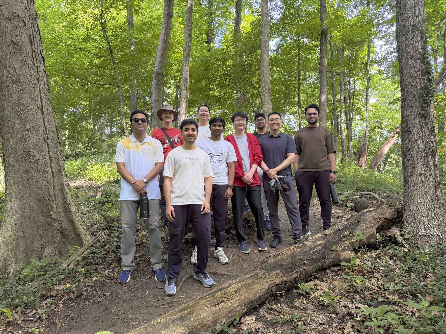 CincyNLP Lab group photo, 2026 Bender Mountain